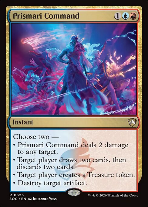 Prismari Command - Secrets of Strixhaven Commander #323