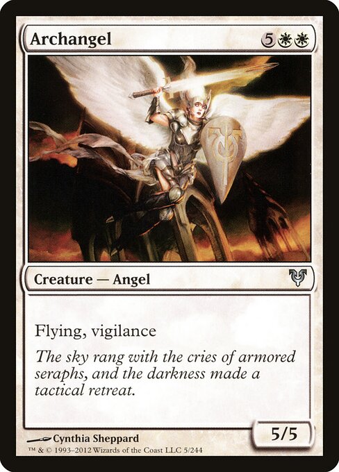 Archangel Avacyn Restored Magic: The Gathering card image