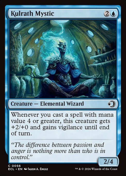 Kulrath Mystic - Lorwyn Eclipsed #56 Magic: The Gathering card image