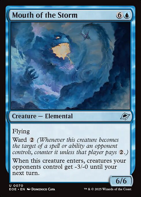 Mouth of the Storm Edge of Eternities Magic: The Gathering card image