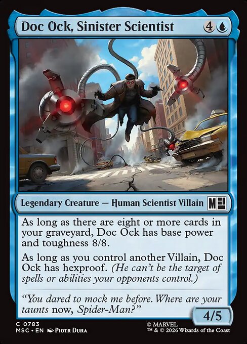 Doc Ock, Sinister Scientist - Marvel Super Heroes Commander #783 (Foil)