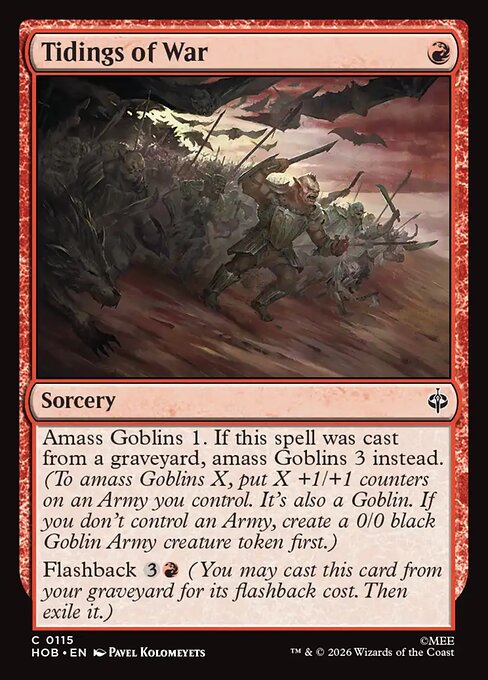 Tidings of War HOB 115