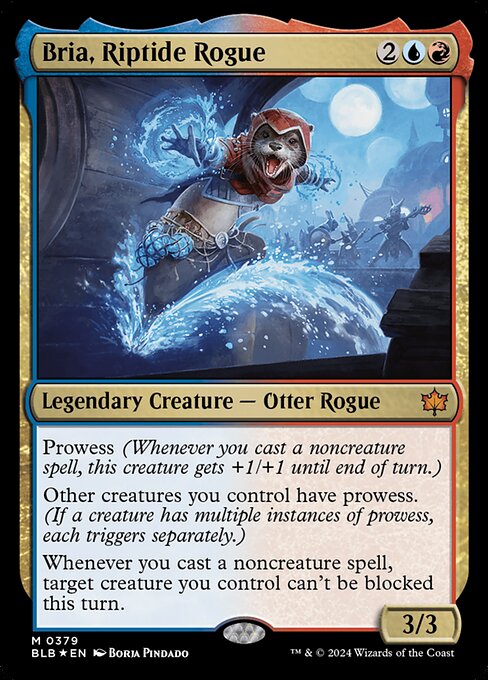 Bria, Riptide Rogue - Bloomburrow #379