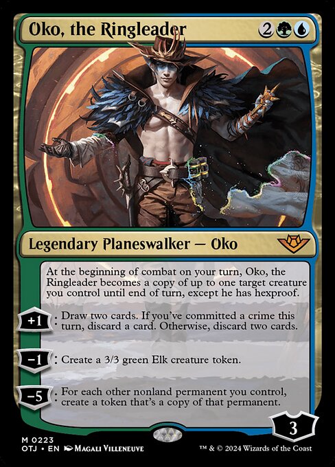 Oko, the Ringleader Outlaws of Thunder Junction Magic: The Gathering card image