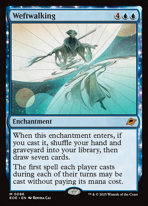 Weftwalking - Edge of Eternities #86 Magic: The Gathering card image