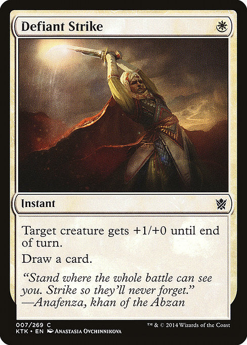 Defiant Strike - Khans of Tarkir #7
