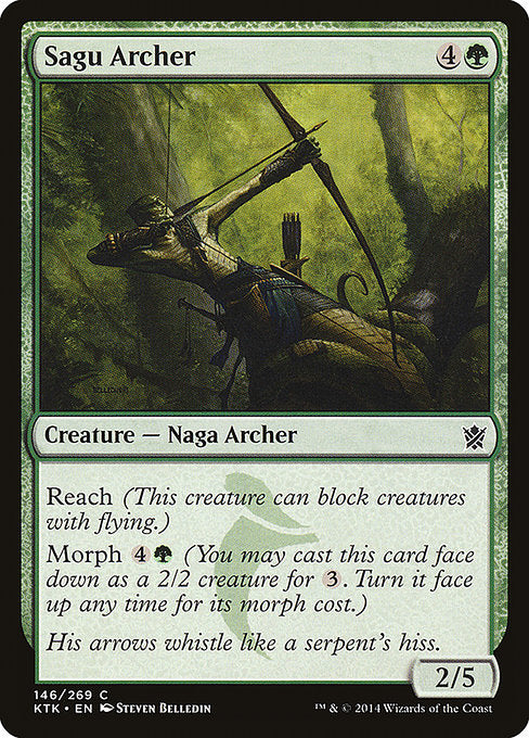 Sagu Archer - Khans of Tarkir #146