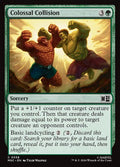 Colossal Collision Marvel Super Heroes Commander Magic: The Gathering card image