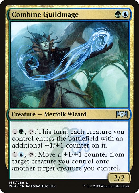 Combine Guildmage - Ravnica Allegiance #163