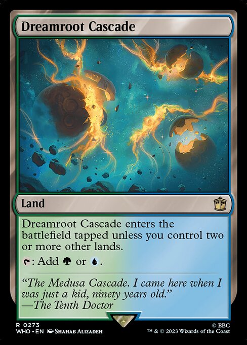 Dreamroot Cascade - Doctor Who #273 Magic: The Gathering card image