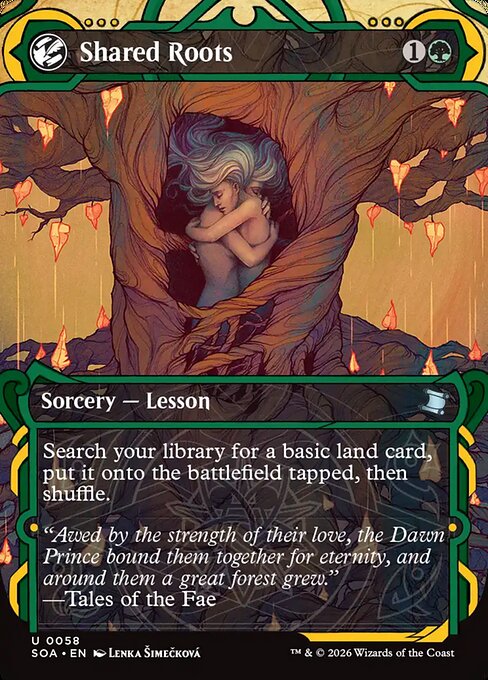 Shared Roots Secrets of Strixhaven Mystical Archive Magic: The Gathering card image