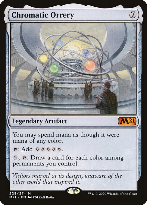 Chromatic Orrery - Core Set 2021 #228