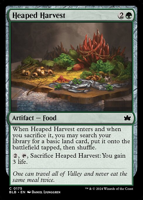 Heaped Harvest - Bloomburrow #175