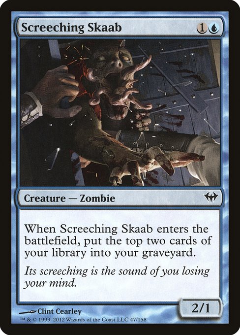 Screeching Skaab - Dark Ascension #47