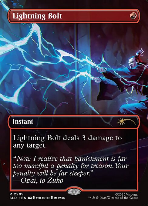 Lightning Bolt - Secret Lair Drop #2289