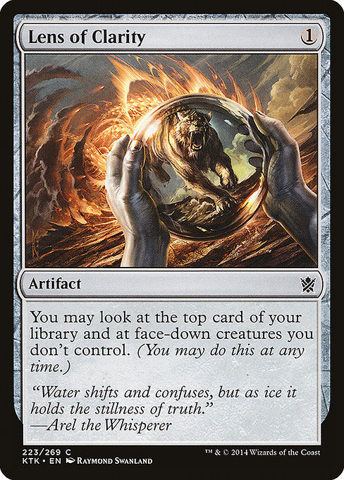 Lens of Clarity - Khans of Tarkir #223 Magic: The Gathering card image