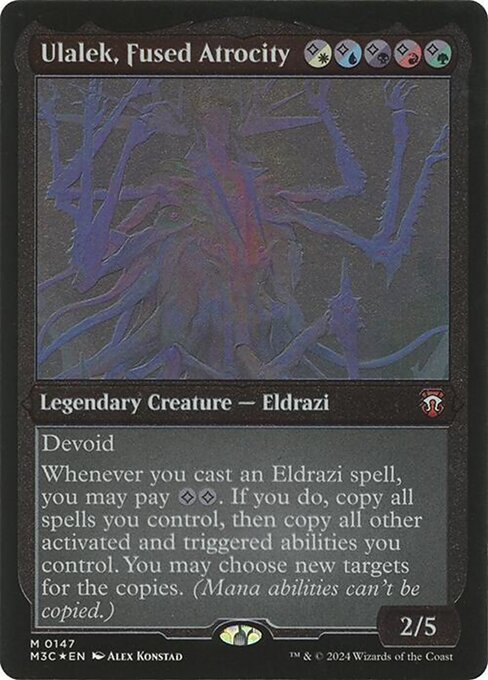 Ulalek, Fused Atrocity - Modern Horizons 3 Commander #147