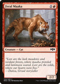 Feral Maaka Ravnica Allegiance Magic: The Gathering card image