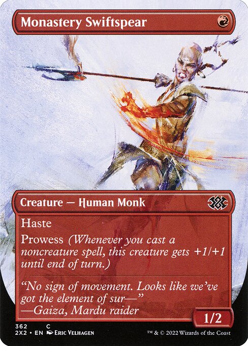 Monastery Swiftspear - Double Masters 2022 #362 - Near Mint - Non-Foil