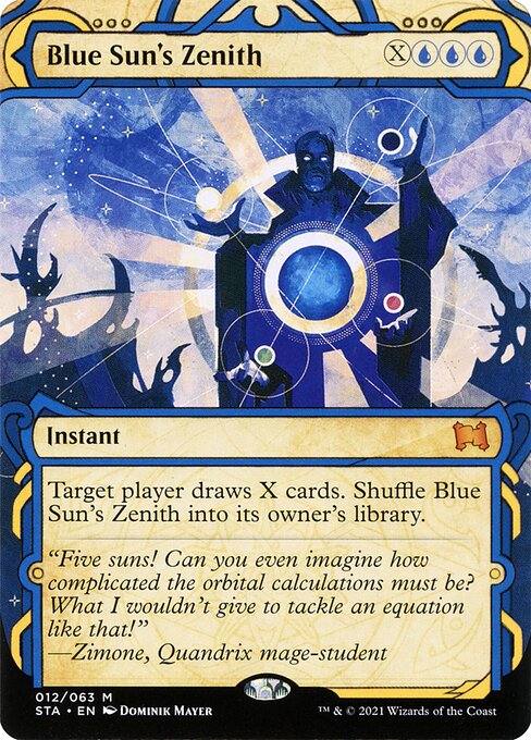 Blue Sun's Zenith - Strixhaven Mystical Archive #12