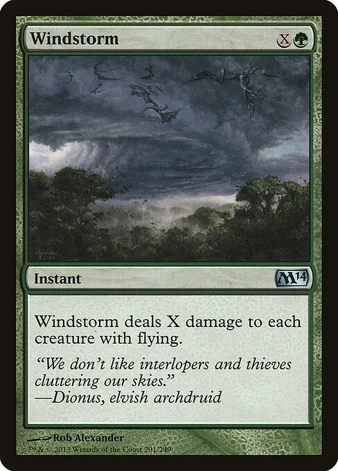 Windstorm Magic 2014 Magic: The Gathering card image