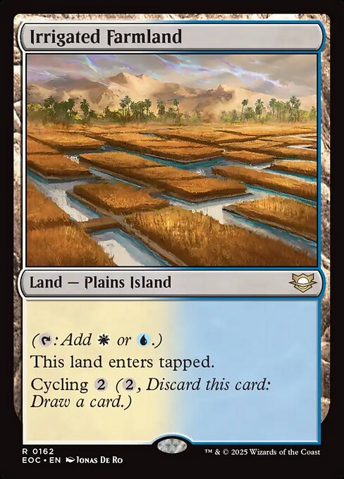 Irrigated Farmland - Edge of Eternities Commander #162