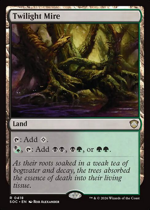 Twilight Mire - Secrets of Strixhaven Commander #418