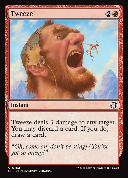 Tweeze Lorwyn Eclipsed Magic: The Gathering card image