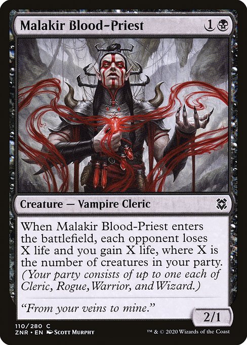 Malakir Blood-Priest - Zendikar Rising #110