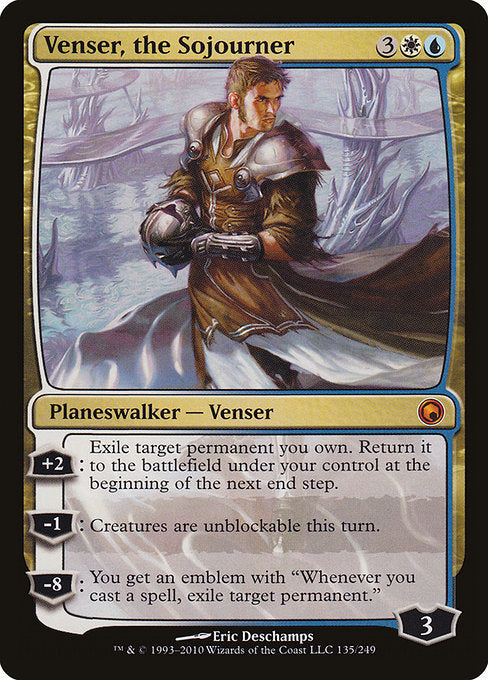 Venser, the Sojourner - Scars of Mirrodin #135
