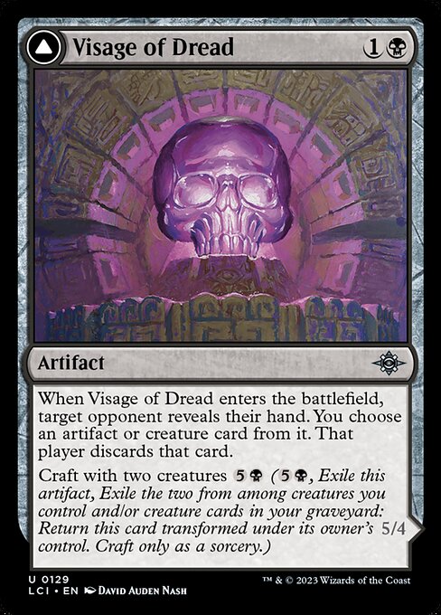 Visage of Dread - The Lost Caverns of Ixalan #129