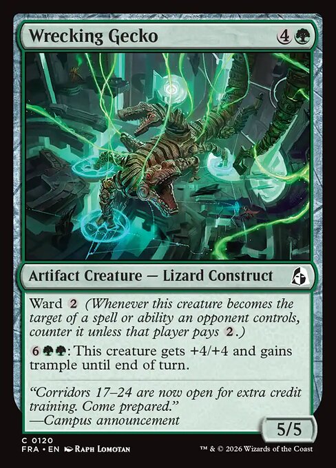Wrecking Gecko - Reality Fracture - Foil