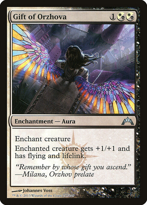 Gift of Orzhova Gatecrash Magic: The Gathering card image