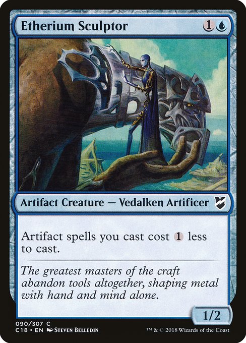 Etherium Sculptor - Commander 2018 #90
