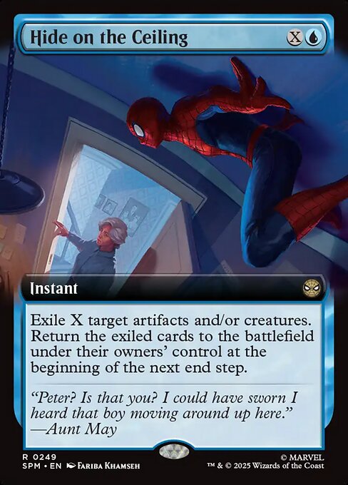 Hide on the Ceiling - Marvel's Spider-Man #249