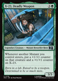 X-23, Deadly Weapon Marvel Super Heroes Commander Magic: The Gathering card image