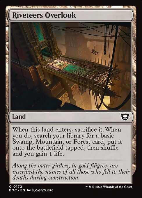 Riveteers Overlook - Edge of Eternities Commander #172