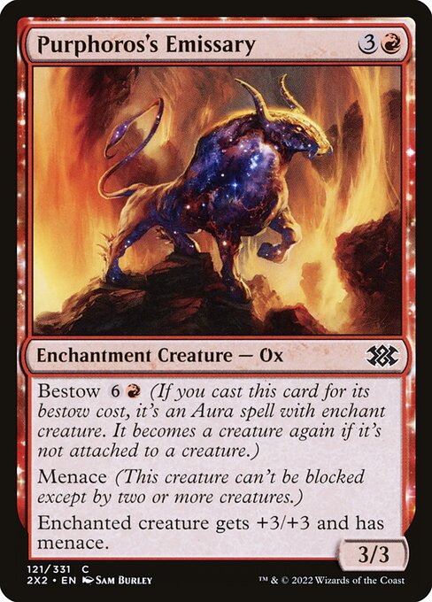 Purphoros's Emissary - Double Masters 2022 #121
