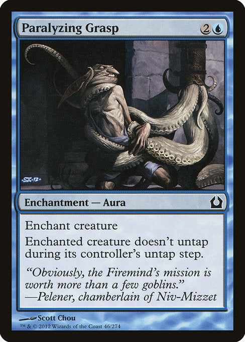 Paralyzing Grasp - Return to Ravnica #46