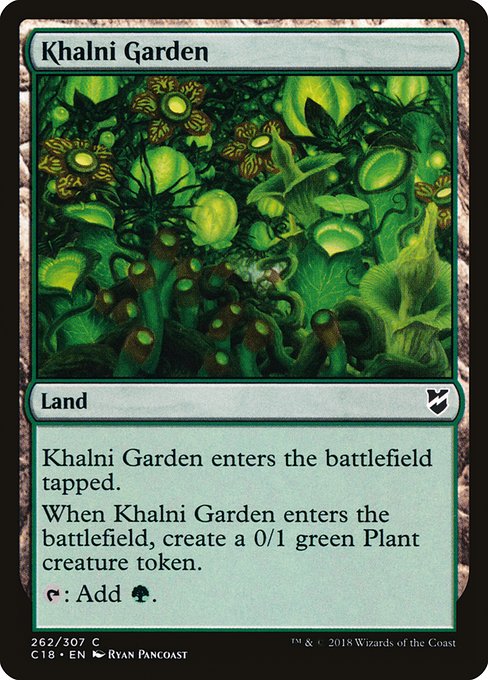 Khalni Garden - Commander 2018 #262