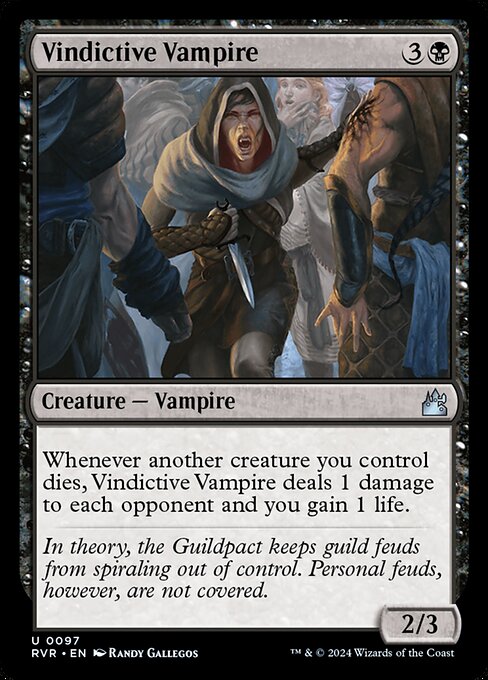 Vindictive Vampire - Ravnica Remastered #97