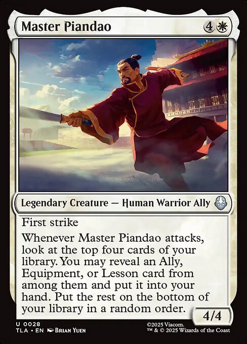 Master Piandao - Avatar: The Last Airbender #28