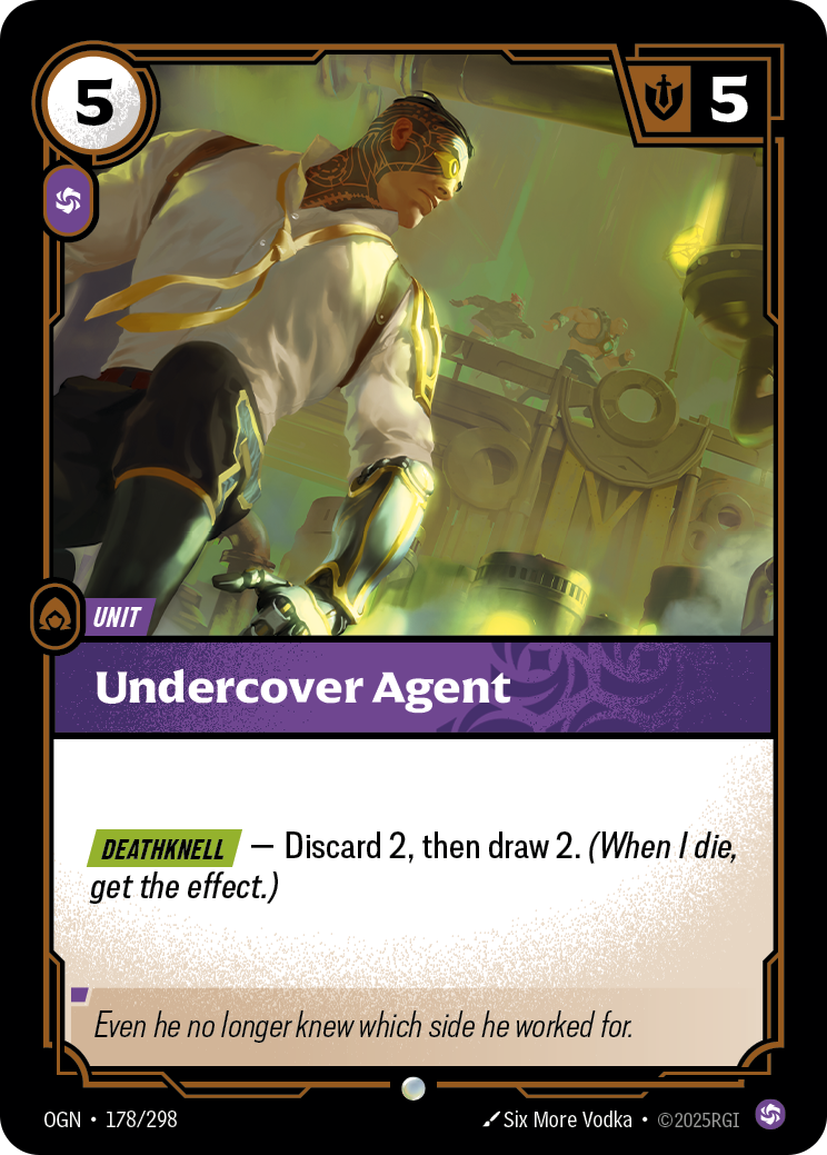 Undercover Agent Riftbound card image