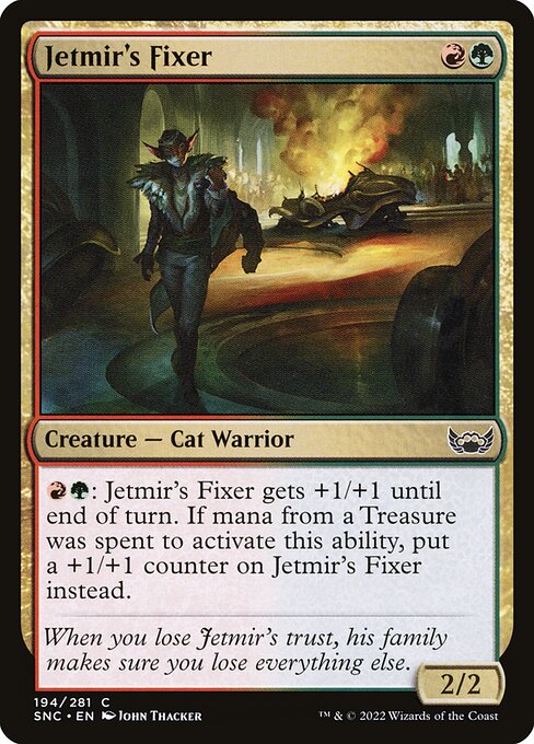 Jetmir's Fixer - Streets of New Capenna #194