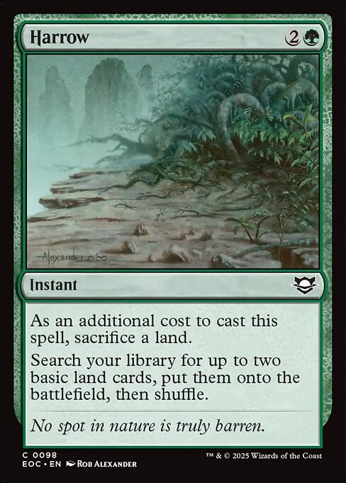 Harrow - Edge of Eternities Commander #98