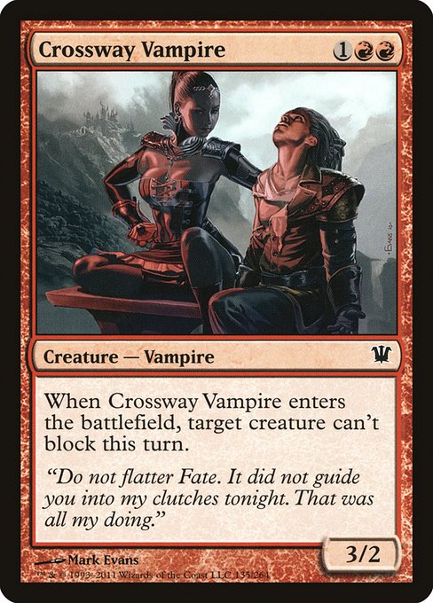 Crossway Vampire - Innistrad #135 Magic: The Gathering card image