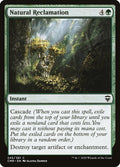 Natural Reclamation Commander Legends Magic: The Gathering card image