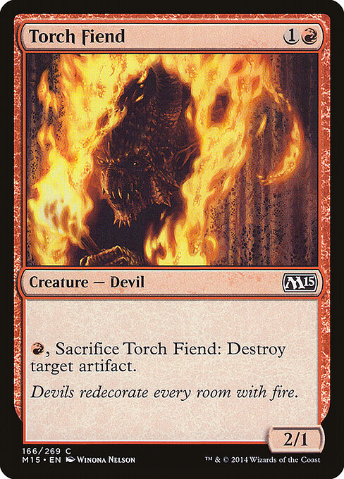 Torch Fiend Magic 2015 Magic: The Gathering card image