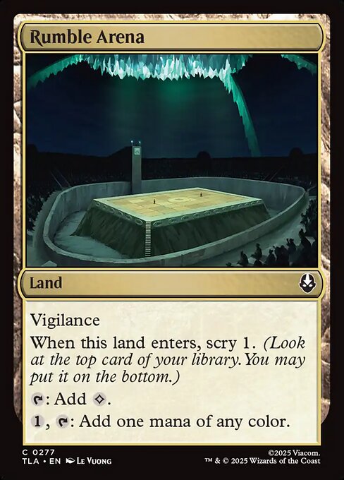 Rumble Arena - Avatar: The Last Airbender #277 Magic: The Gathering card image