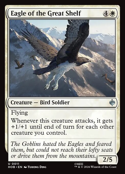 Eagle of the Great Shelf – The Hobbit 11 Foil